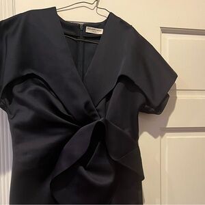 Balenciaga Asymmetrical Midnight Dress